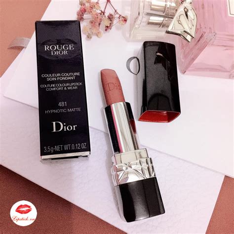 dior rouge 481 hypnotic matte|Dior Rouge 481 Hypnotic Matte Rosewood Nude Pink Lipstick .